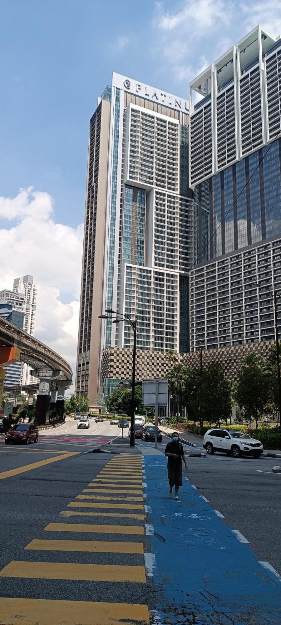 קואלה לומפור Skyward Suites At Platinum Klcc מראה חיצוני תמונה
